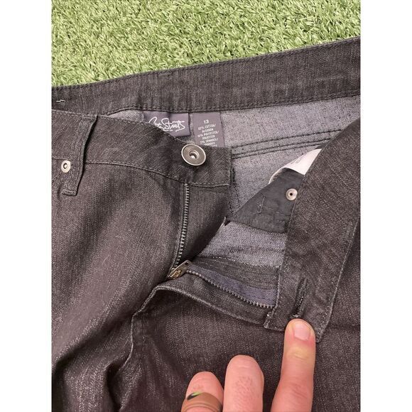 Womens City Streets NWT Black Rinse Size 13 Stretch Jeans - Picture 6 of 10